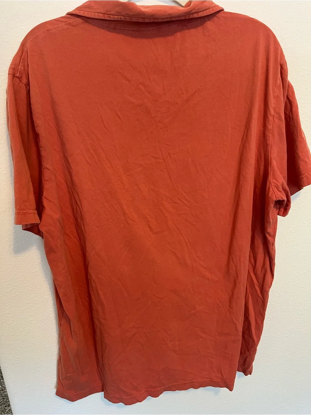 J. Crew Men’s Polo Shirt - Brick Red